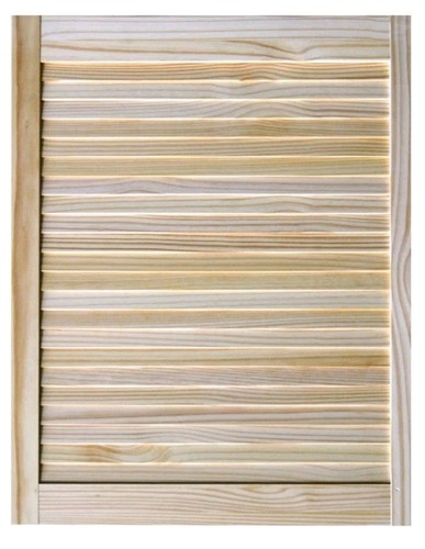 Pine louvre doors vented - louvre,