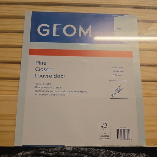 Pine louvre doors vented - 2,