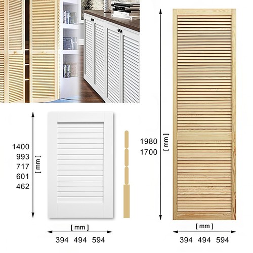 Wooden front doors natural - front,