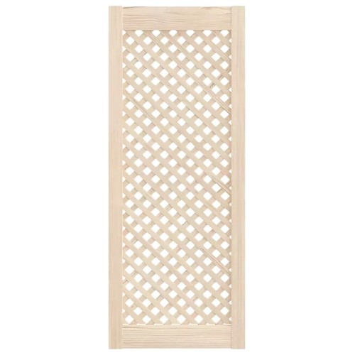 Natural plain front lattice - plain,