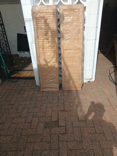 5foot inch louvre doors - x, 15